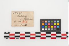Etiketten zu Bronzemehrkopfnadel (NHMW-PRAE-024837)